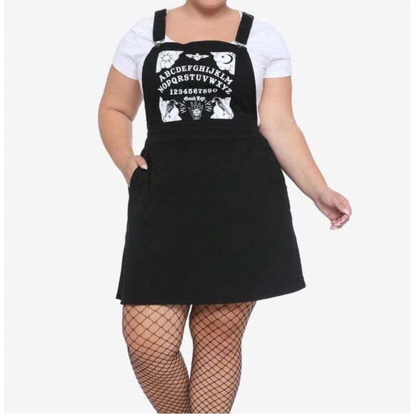 Hot Topic Spirit Ouija Board Skirtall Overall Jumper Dress XL EUC - Picture 13 of 13